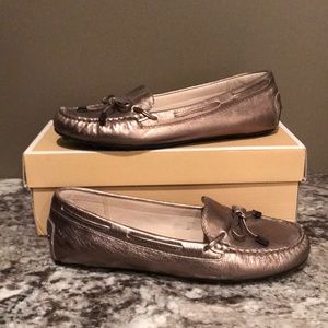 NEVER WORN! Gold Michael by Michael Kors Loafers